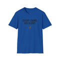 Every Game His Glory Christian baseball tee in blue.
Faith driven Christian athlete shirt with collegiate lettering.
Christian sports apparel by Faith and Fastballs.
